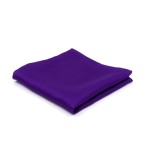 Pochette zijde aubergine
